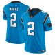 Men's Carolina Panthers D.J. Moore Nike Blue Vapor F.U.S.E. Limited Jersey