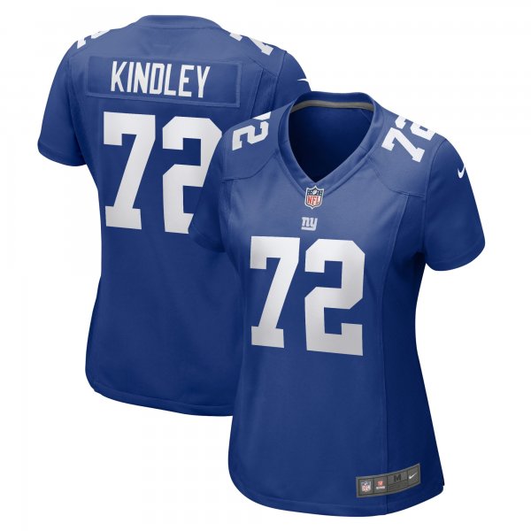 Women's New York Giants Solomon Kindley Nike Royal Home Game Player Jersey