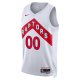 Unisex Toronto Raptors Nike White Swingman Custom Jersey - Association Edition