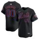 Men's New York Mets  Nike Black  Alternate Limited Custom Jersey