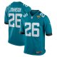 Women's Jacksonville Jaguars D'Ernest Johnson Nike Teal Game Jersey