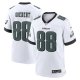 Men's Philadelphia Eagles Dallas Goedert Nike White White Game Jersey