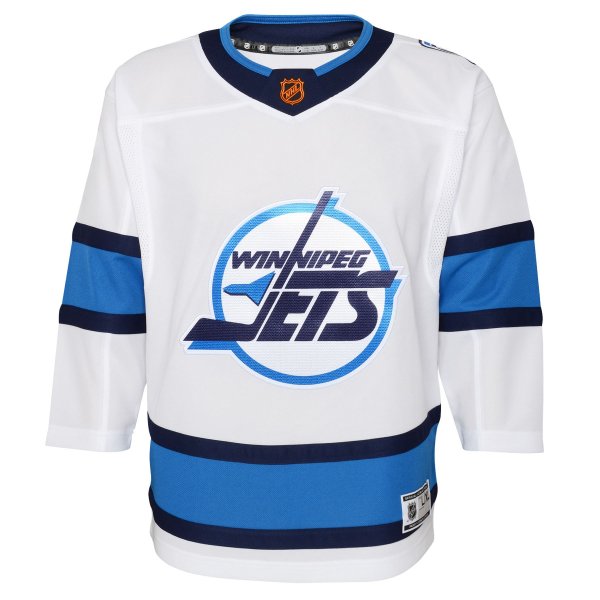 Youth Winnipeg Jets White Special Edition 2.0 Premier Blank Jersey