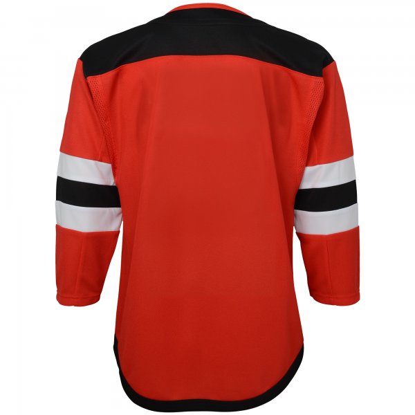 Youth New Jersey Devils Red Home Premier Blank Jersey