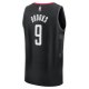 Youth Houston Rockets Dillon Brooks Fanatics Black Fast Break Replica Player Jersey - Statement Edition