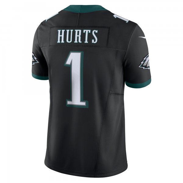 Men's Philadelphia Eagles Jalen Hurts Nike Black Vapor F.U.S.E. Limited Jersey