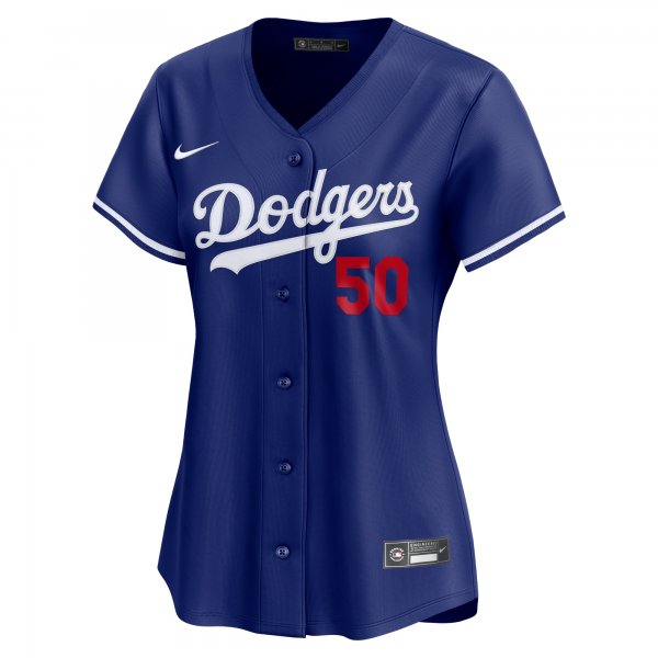 Women's Los Angeles Dodgers Mookie Betts Nike Royal Alternate Limited Player Jersey