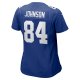 Women's New York Giants Marcus Johnson Nike Royal Home Game Player Jersey