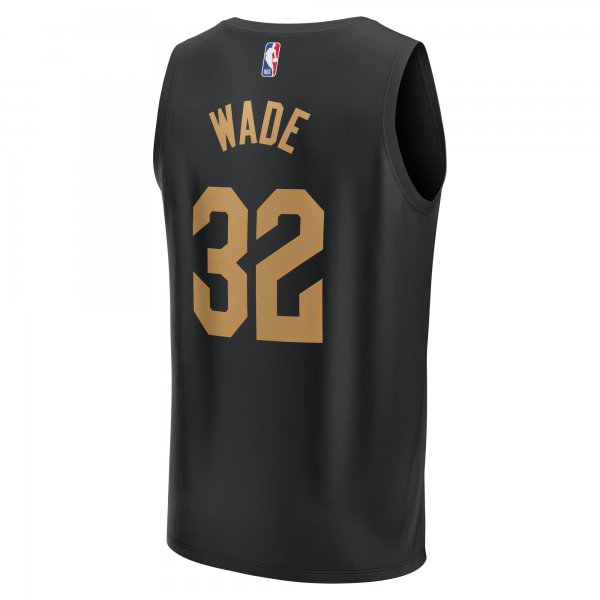 Youth Cleveland Cavaliers Dean Wade Fanatics Black Fast Break Replica Player Jersey - Statement Edition