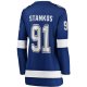 Women's Tampa Bay Lightning Steven Stamkos Fanatics Blue Captain Patch Home Breakaway Player Jersey