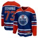 Men's Edmonton Oilers Vincent Desharnais Fanatics Royal Home Premier Breakaway Player Jersey