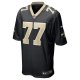 Men's New Orleans Saints Forrest Lamp Nike Black Game Player Jersey