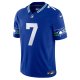 Men's Seattle Seahawks Geno Smith Nike Royal Alternate Vapor F.U.S.E. Limited Jersey