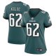 Women's Philadelphia Eagles Jason Kelce Nike Midnight Green Team Game Jersey