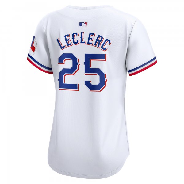 Women's Texas Rangers JosÃÂ© Leclerc Nike White Home Limited Player Jersey