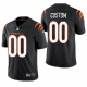 Men's Cincinnati Bengals Customized 2021 Black Vapor Untouchable Limited Stitched Jersey