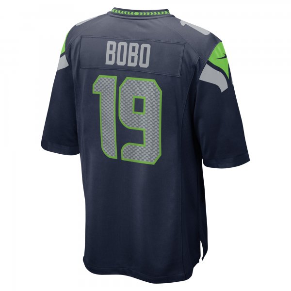 Men's Seattle Seahawks Jake Bobo Nike College Navy  Game Jersey