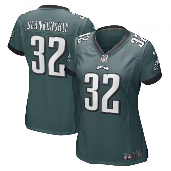 Women's Nike #32 Reed Blankenshi Midnight Green Philadelphia Eagles Game Player Jersey