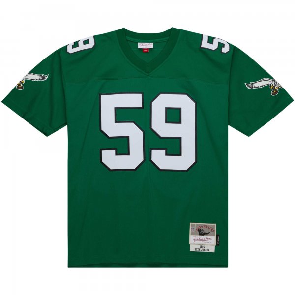 Men's Philadelphia Eagles Seth Joyner Mitchell & Ness Kelly Green Legacy Replica Jersey