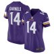 Women's Minnesota Vikings Sam Darnold Nike  Purple Team Game Jersey