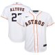 Youth Houston Astros Jose Altuve Nike White Alternate Replica Player Jersey