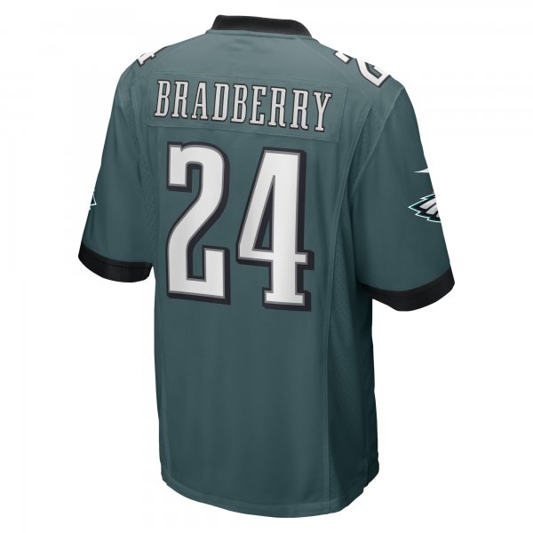 Men's Philadelphia Eagles James Bradberry Nike Midnight Green Game Player Jersey