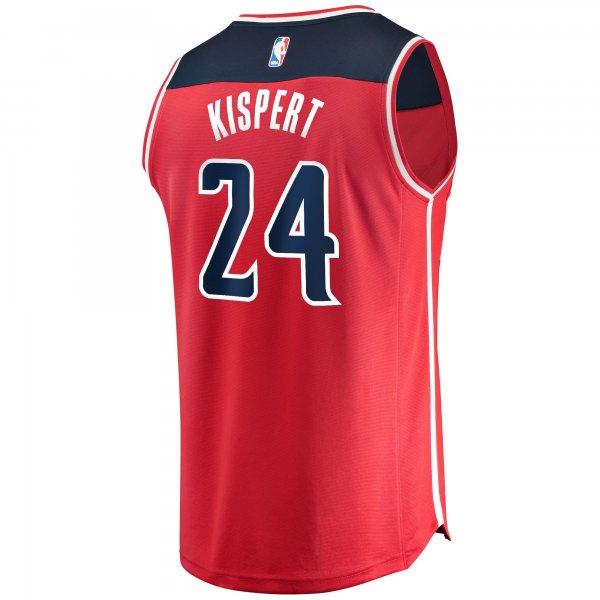 Men's Washington Wizards Corey Kispert Fanatics Red Fast Break Replica Jersey - Icon Edition