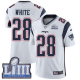 Nike New England Patriots #28 James White White Super Bowl LIII Bound Men's Stitched NFL Vapor Untouchable Limited Jersey