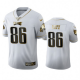 Philadelphia Eagles #86 Zach Ertz Men's Nike White Golden Edition Vapor Limited NFL 100 Jersey