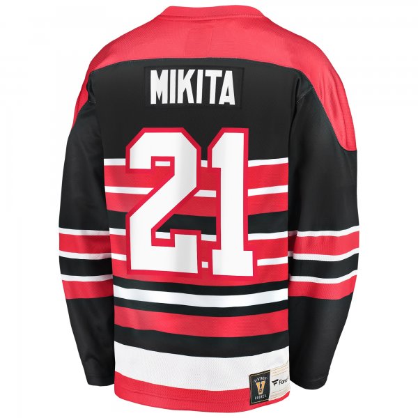 Men's Chicago Blackhawks Stan Mikita Fanatics Red Premier Breakaway Retired Player Jersey