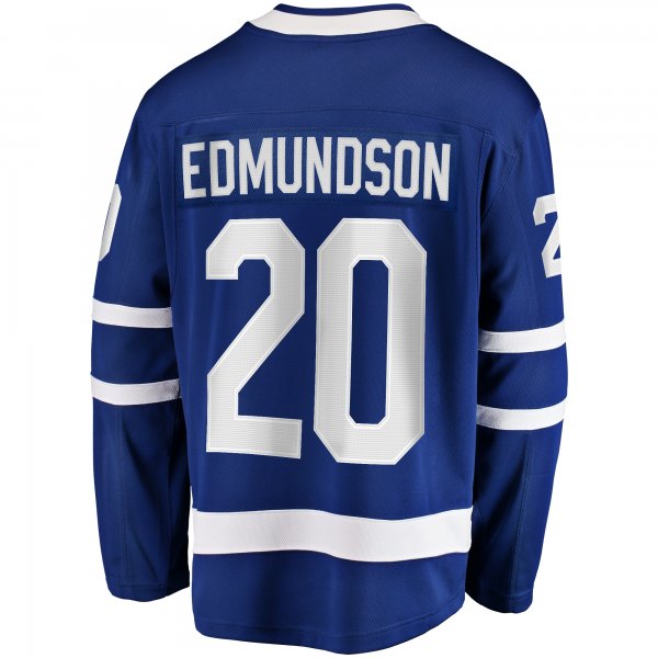 Men's Toronto Maple Leafs Joel Edmundson Fanatics Blue Home Premier Breakaway Player Jersey