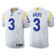 Men's Los Angeles Rams #3 Cam Akers White 2021 Alternate Vapor Limited NFL Jersey