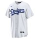 Men's Los Angeles Dodgers James Outman Nike White Replica Player Jersey