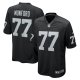 Men's Las Vegas Raiders Thayer Munford Jr. Nike  Black Team Game Jersey