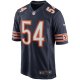 Men's Chicago Bears Brian Urlacher Nike Navy Game Retired Player Jersey