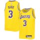 Youth Los Angeles Lakers Anthony Davis Nike Gold Swingman Jersey - Icon Edition