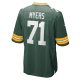 Men's Green Bay Packers Josh Myers Nike Green Game Jersey