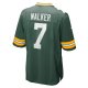 Men's Green Bay Packers Quay Walker Nike Green Player Game Jersey