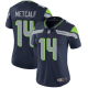 Seattle Seahawks #14 D.K. Metcalf Steel Blue Team Color Women's Stitched NFL Vapor Untouchable Limited Jersey