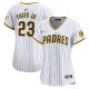 Women's San Diego Padres #23 Fernando Tatis Jr. Nike White Home Limited Player Jersey