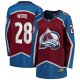 Women's Colorado Avalanche Miles Wood Fanatics Maroon Home Breakaway Player Jersey