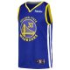 Men's Golden State Warriors Stephen Curry Fanatics Royal Fast Break Player Badge Jersey