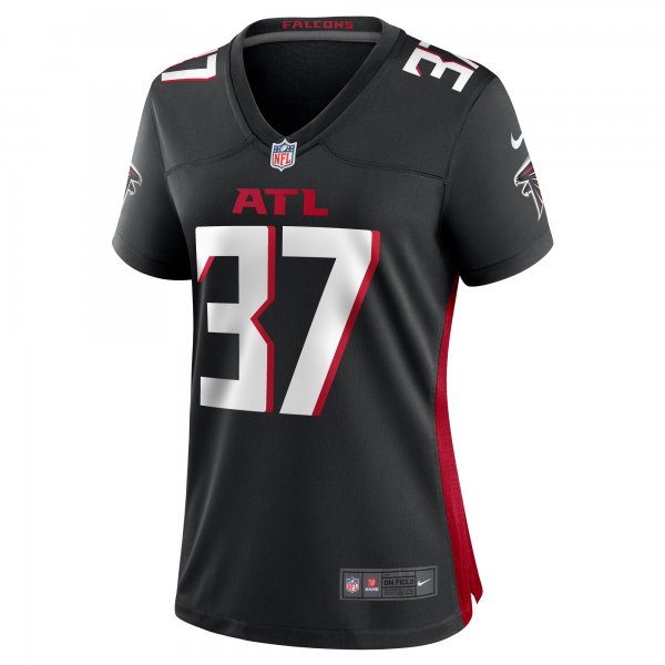 Women's Atlanta Falcons DeMarcco Hellams Nike  Black Team Game Jersey