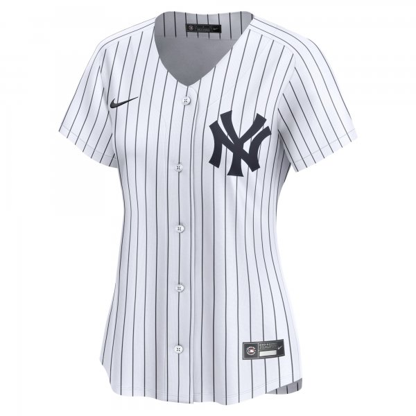 Women's New York Yankees  Nike White 2024 Jackie Robinson Day Home Limited Jersey