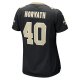 Women's New Orleans Saints Zander Horvath Nike  Black  Game Jersey