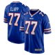 Men's Buffalo Bills Will Clapp Nike  Royal  Game Jersey