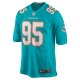 Men's Miami Dolphins Byron Cowart Nike  Aqua  Game Jersey