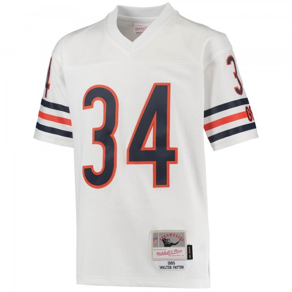 Youth Chicago Bears Walter Payton Mitchell & Ness White 1985 Retired Player Legacy Jersey