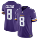 Youth Minnesota Vikings #8 Kirk Cousins Nike Purple Vapor F.U.S.E. Limited Jersey