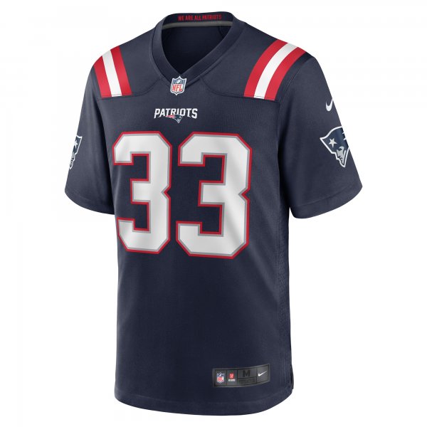 Men's New England Patriots Anfernee Jennings Nike  Navy Team Game Jersey